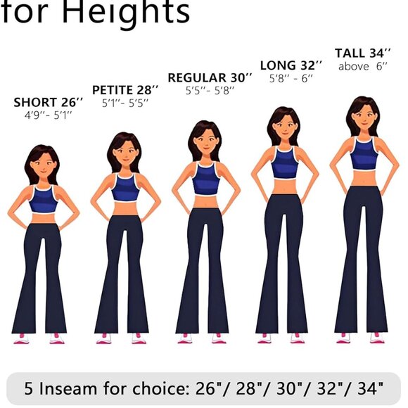 Women's 28''-34'' Stretchy Bootcut Pants - Perfect for Office and Casual Outings - Picture 6 of 9